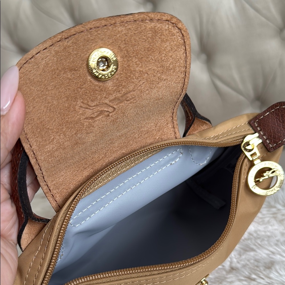 Authentic Longchamp Le Pliage Mini pouch - Picture 4 of 7